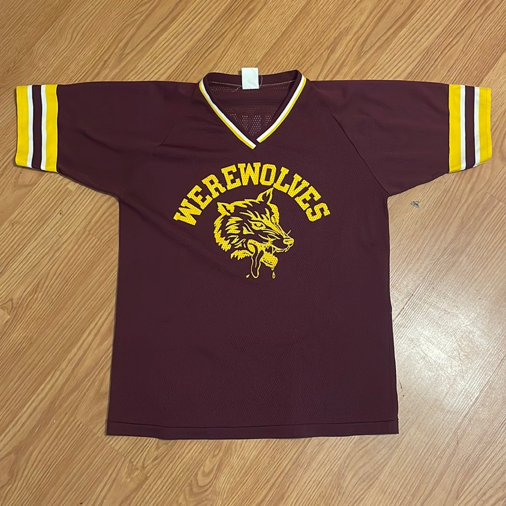 Vintage Old School Sports Jersey “Werewolves of Emmett’s”  - Offers Welcome